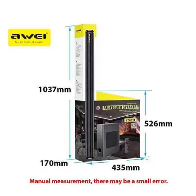 Awei Y520 Bluetooth Soundbar With Subwoofer For Your Digital...